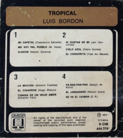 Luis Bordón – Tropical - Omega 8-OM 444.019