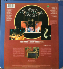 CED Videodisc PAL/UK - Neil Young & Crazy horse Rust Never Sleeps  - RCA / Columbia 33006