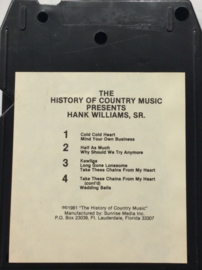 history of country music presents: Hank Williams SR SM8-3003