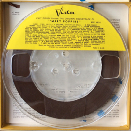 Mary Poppins Original Cast track - Buena Vista Records ‎– BVC 4026 Reel-to-reel