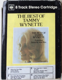 Tammy Wynette – The Best Of Tammy Wynette - CBS 42-63578 8-track