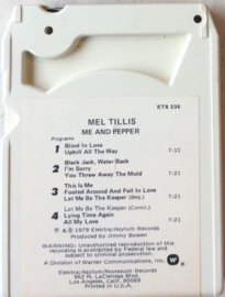 Mel Tillis – Me And Pepper - Elektra  ET8 236 / s113865