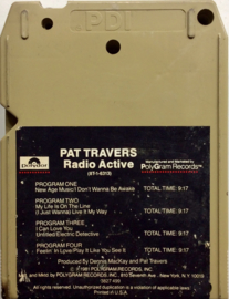 Pat Travers - Radio Active - Polydor 8T 1 6313