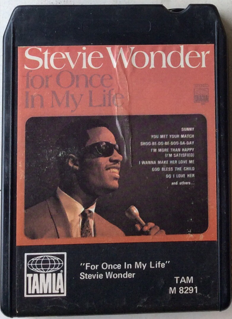 Stevie Wonder – For Once In My Life - Tamla  TAM M 8291