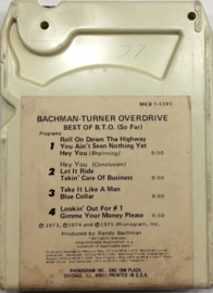 Bachman Turner Overdrive - Best of B.T.O. (so far) - Mercury MC 8 1-1101/S 142598