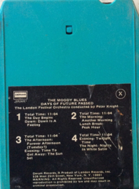 The Moody Blues ‎– Days Of Future Passed - Deram London Records  DES8 18012