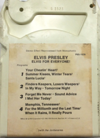 Elvis Presley - For everyone ! - RCA P8S-1078