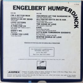 Engelbert Humperdinck ‎– Engelbert Humperdinck - Parrot ‎ X 79030 3 ¾ ips