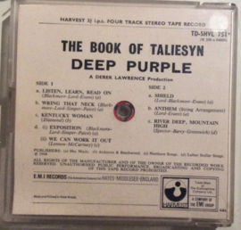 Deep Purple - The Book Of Taliesyn  - Harvest EMI  TD-SHVL 751