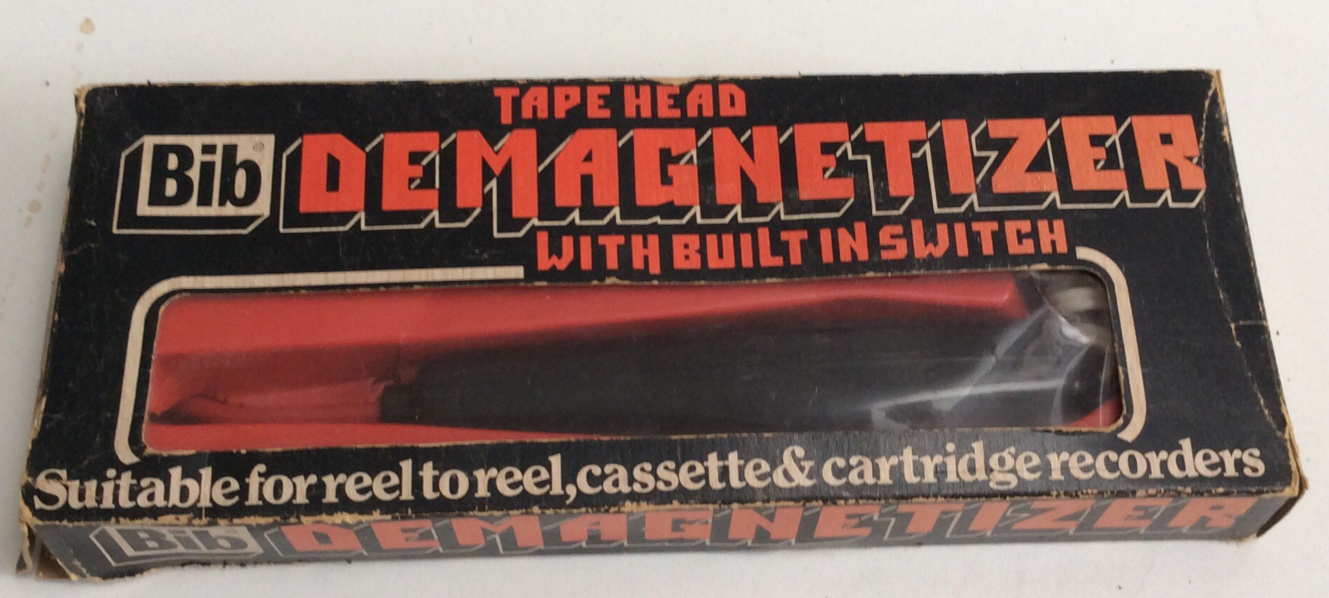 Bib Tape Head Demagnetizer  220 volt - 50 hz Still In box