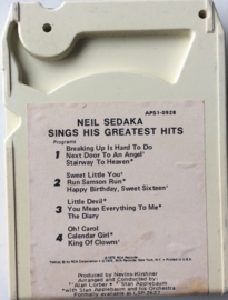 Neil Sedaka sings his Greatest Hits - RCA APS1-0928