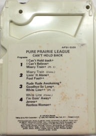 Pure Prairie League - Can't hold back - RCA AFS1-3335