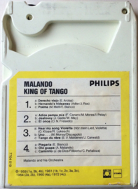 Malando And His Orchestra – Malando King Of Tango -	Philips  7704 019