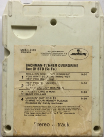 Bachman Turner Overdrive - Best of B.T.O. MC 8 1-1101 White