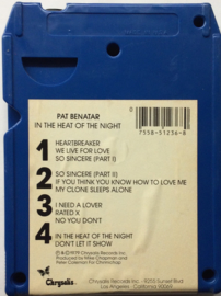 Pat Benatar - In The Heat of the Night - Chrysalis 8CE 1236