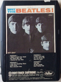 The Beatles – Meet The Beatles! Capitol Records – 8XT 2047 8-Track Cartridge