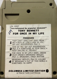 Tony Bennett - For once in my life - LEA 10057
