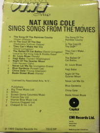 Nat King Cole - Sings Songs From the Movies -  EMI 8X-VMP