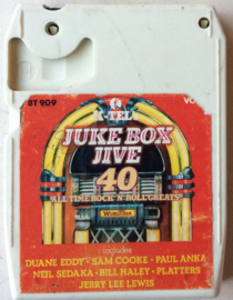Various Artists  – Jukebox Jive - 40 All Time Rock 'N' Roll Greats! - K-Tel 8T909
