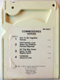 Commodores – Heroes - Motown M8 939 KT - S133833