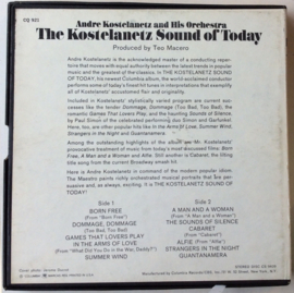 André Kostelanetz And His Orchestra – The Kostelanetz Sound Of Today - Columbia  CQ 921 7 ½ ips 4-Track Stereo