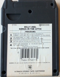 Billy Joel – Songs In The Attic - Columbia  TCA 37461