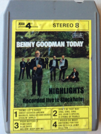 Benny Goodman and His Orchestra - Highlight Recorded Live In Stockholm - Decca EPPC 15004