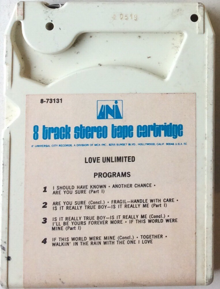 Love Unlimited – From A Girl's Point Of View We Give To You... - Uni Records S113920 8-73131