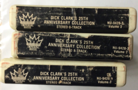 Various Artists - Dick Clark's 25th Anniversary collection 50's 60's 70's- 3tapes  - NU-9428