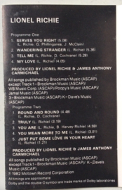 lionel Richie - lione0l Richie -  Motown3CSTMA 8037