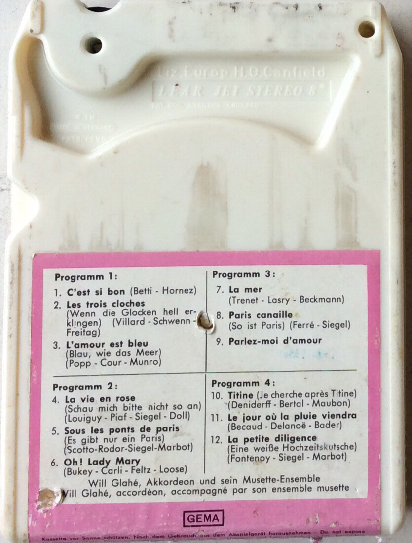 Will Glahé – Tanzende Finger Vol. 2 Tour De France - Decca D8S 16709