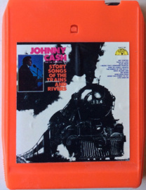 8-track Johnny Cash & The Tennessee Two – Story Songs Of The Trains And Rivers - Sun SUN-T- 104