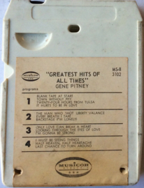 Gene Pitney - Greatest Hits of all times - Musicor MS-8-3102