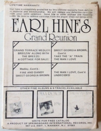 Earl Hines - Grand Reunion - TRIP Special Collectors Series 8T-TLP-5557