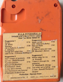 Ella Fitzgerald – Things Ain't What They Used To Be (And You Better Believe It) - Reprise Records 844 122