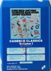 Various Artists  – Cadence Classics, Vol. 1 -GRT 	Barnaby Records 8190-4000 ST
