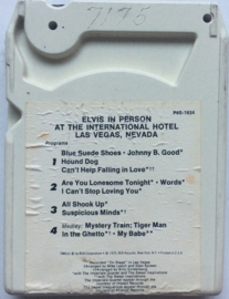 Elvis Presley - Elvis in Person at the international hotel Las Vegas RCA P8S-1634