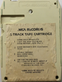 Lynyrd Skynyrd - Gimme Back my Bullets -MCA MCAT-2170