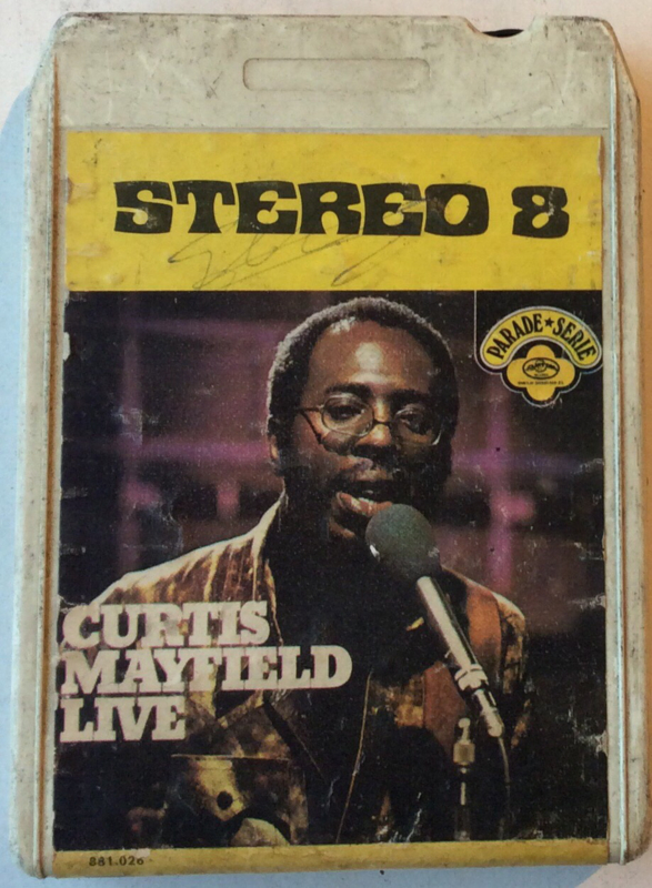 Curtis Mayfield – Curtis Mayfield Live -  Curtom 881.026