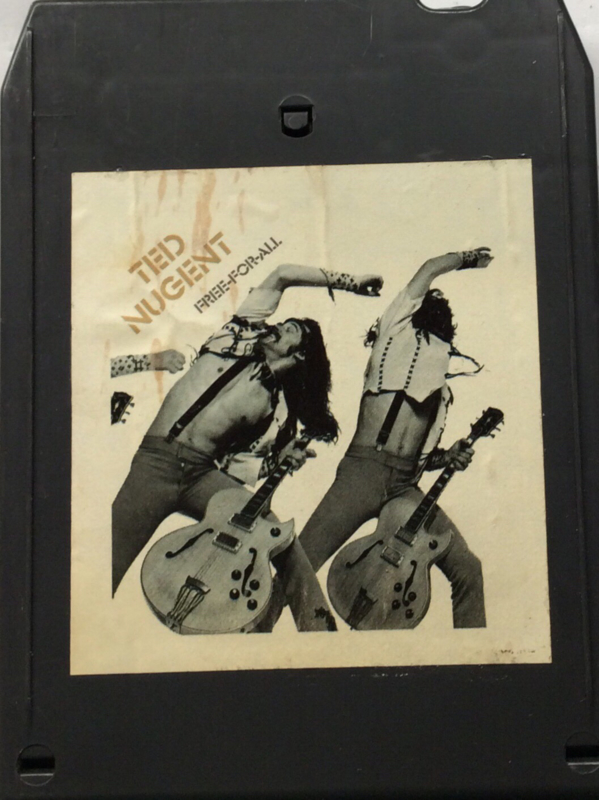 Ted Nugent Free For All Rock Rock Pop 8 Trackshop