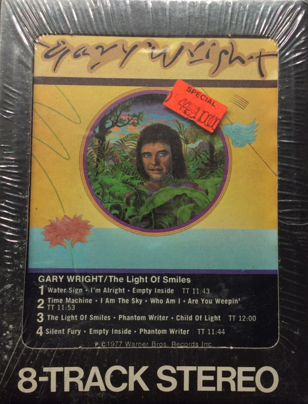 Gary Wright ‎– The Light Of Smiles - Warner Bros. Records M8 2951 SEALED