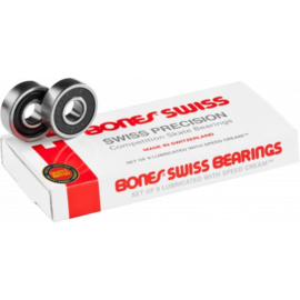 BONES® SWISS SKATEBOARD BEARINGS 