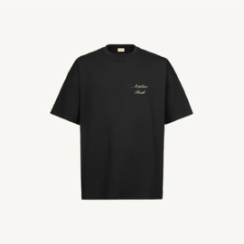 Atelier Embroidered Tee Black