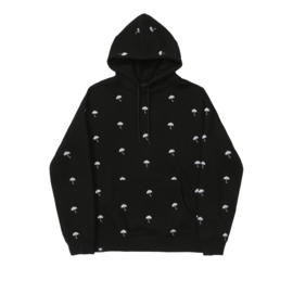 Hélas - Allover Hoodie Black