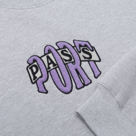 Pass~Port Bulb Logo Chenille Sweater