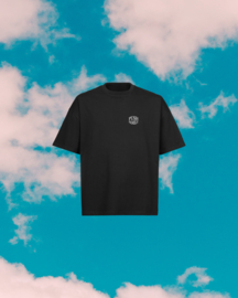 Limited edition PUSH & FRIENDS  Oversized Boxy Fit T-shirt Black