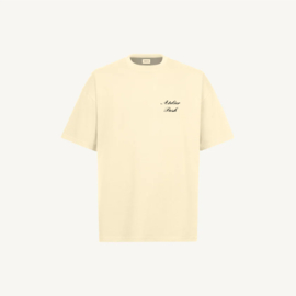Atelier Embroidered Tee Beige
