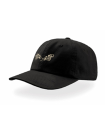 PUSH - Roses Dad Cap Black