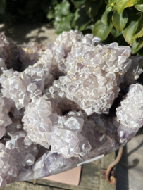 Amethist stalactiet cluster