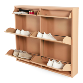 Spinder design Schoenenkast Billy 6, clay terra